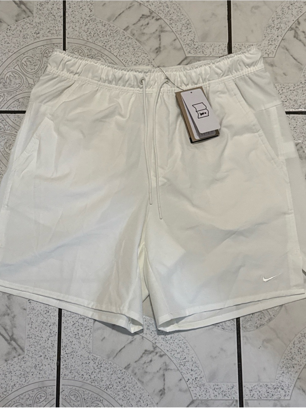 New Nike Unlimited Dri-FIT 7” Unlined Shorts White Men’s Size Medium HV0441-133